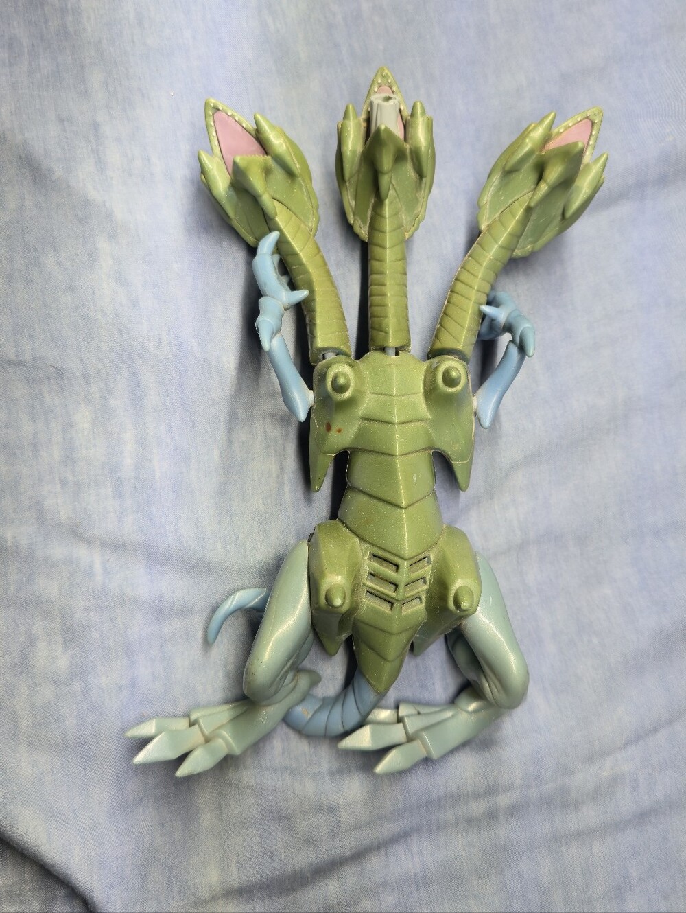 1996 Yu-Gi-Oh! Blue Eyes Ultimate Dragon 7" Figure Mattel Toy